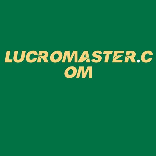 Logo da LUCROMASTER